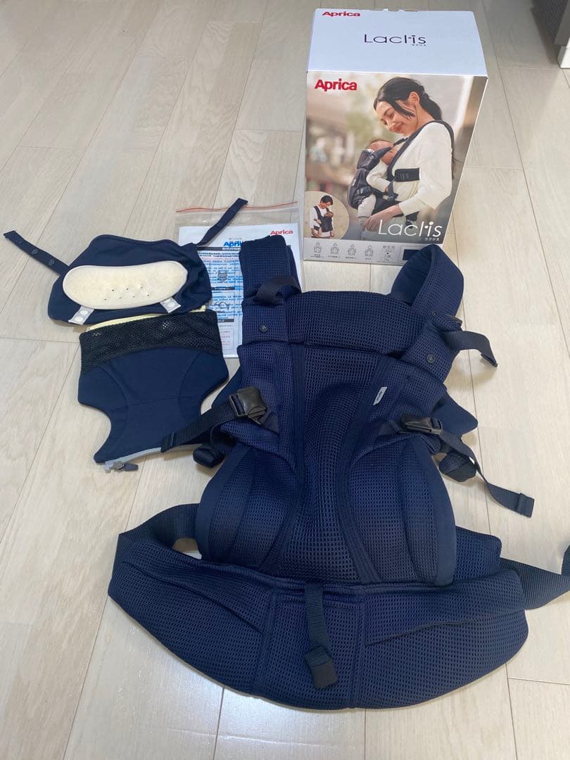 yonda?　美品Aprica Lactis アップリカラクリス抱っこ紐