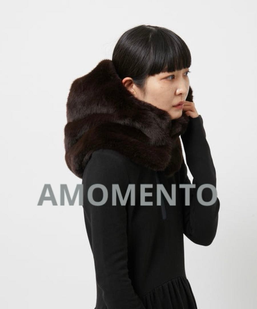 【AMOMENTO】ECO FUR BALACLAVAバラクラバ