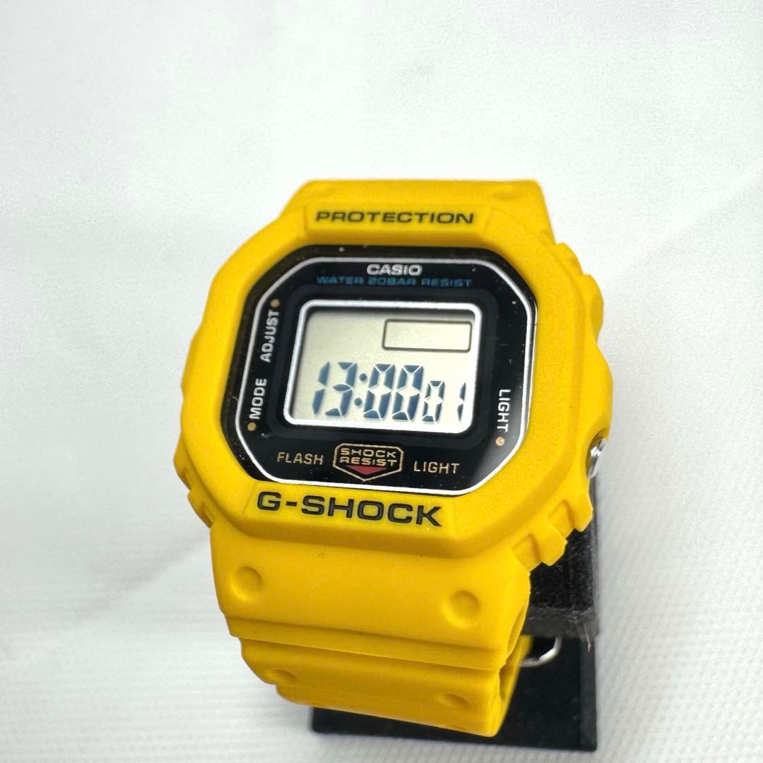 CASIO G-SHOCK DWN-5600-9JR イエロー リングウォッチ - メルカリ