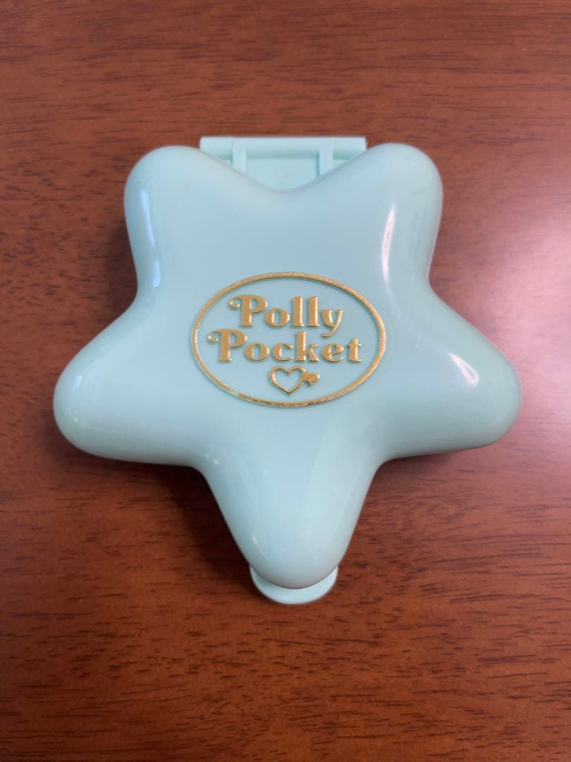 ポーリーポケット・虹のおまじないひろば・星型・パステルグリーン