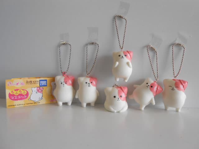 ★Kri04Cz　きのこいぬもふもふマスコット　全6種