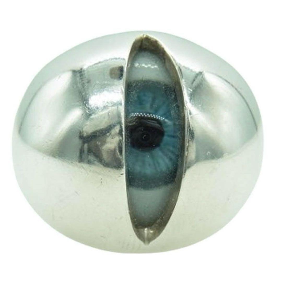 UNDERCOVER アンダーカバー 義眼アイリング シルバー系 17号