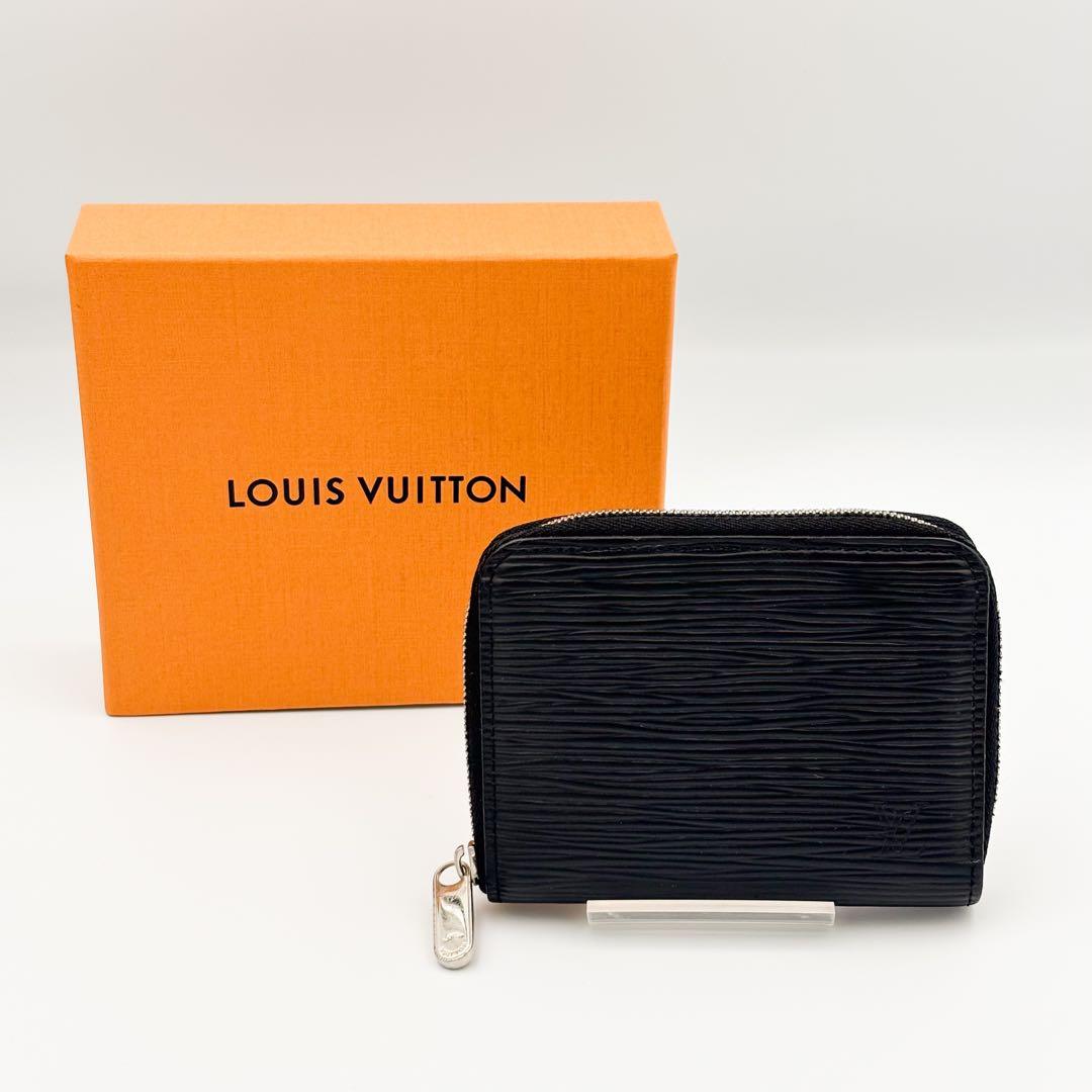 【美品】ルイヴィトン エピ ノワール ジッピー パース M60152