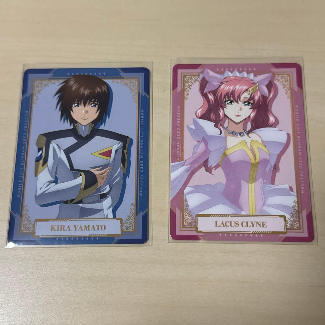 ガンダムSEED FREEDOM ナムコ特典カード ラクス キラ - メルカリ