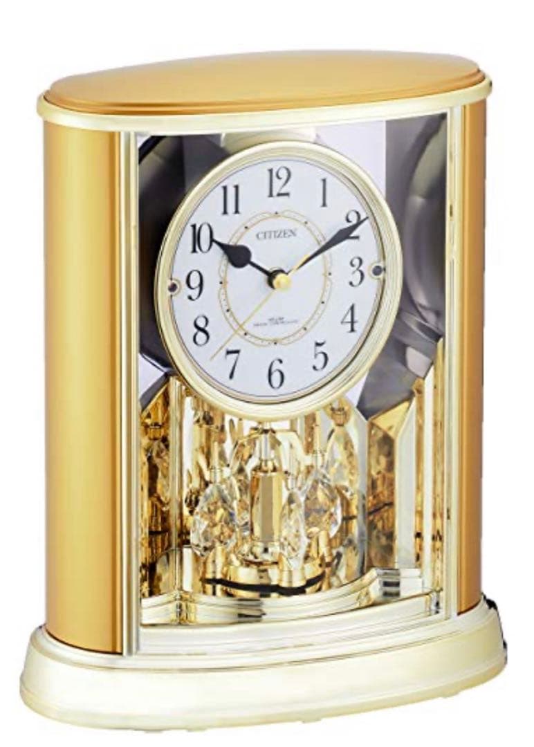 新品　CITIZEN 置き時計 電波時計　パルドリーム 4RY659-018 Amazon.co.jp: リズム(RHYTHM) シチズン 置き時計 電波時計 アナログ