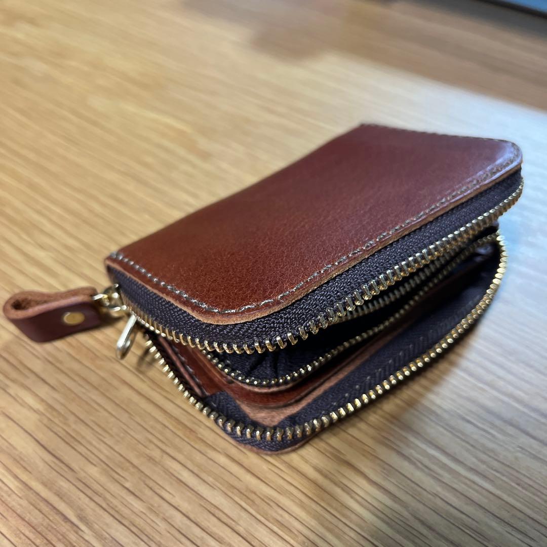 T*K様 ヘルツ　Organ2024年限定革　フルジップミニ財布GS75