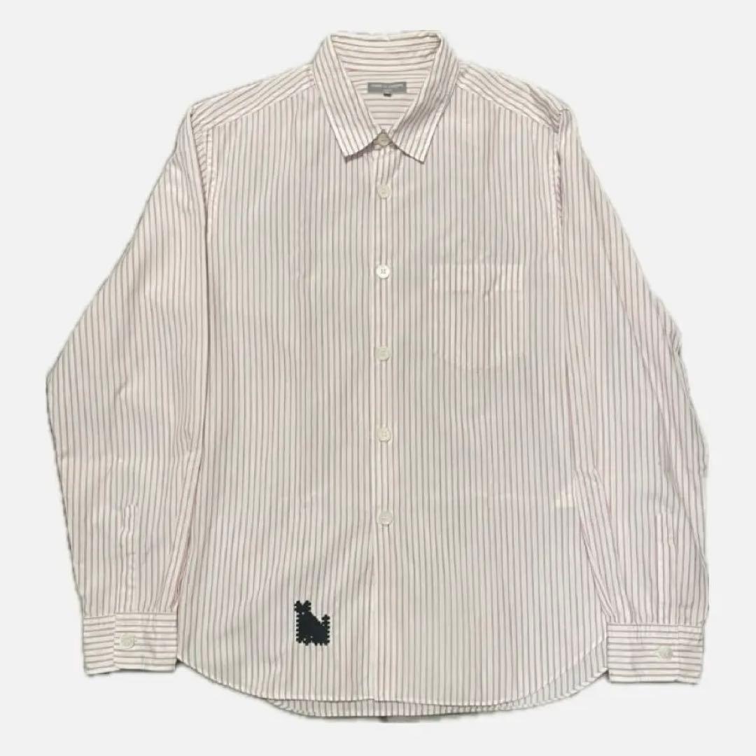 00年代　コムデギャルソンオム　ストライプ　シャツ　田中オム
