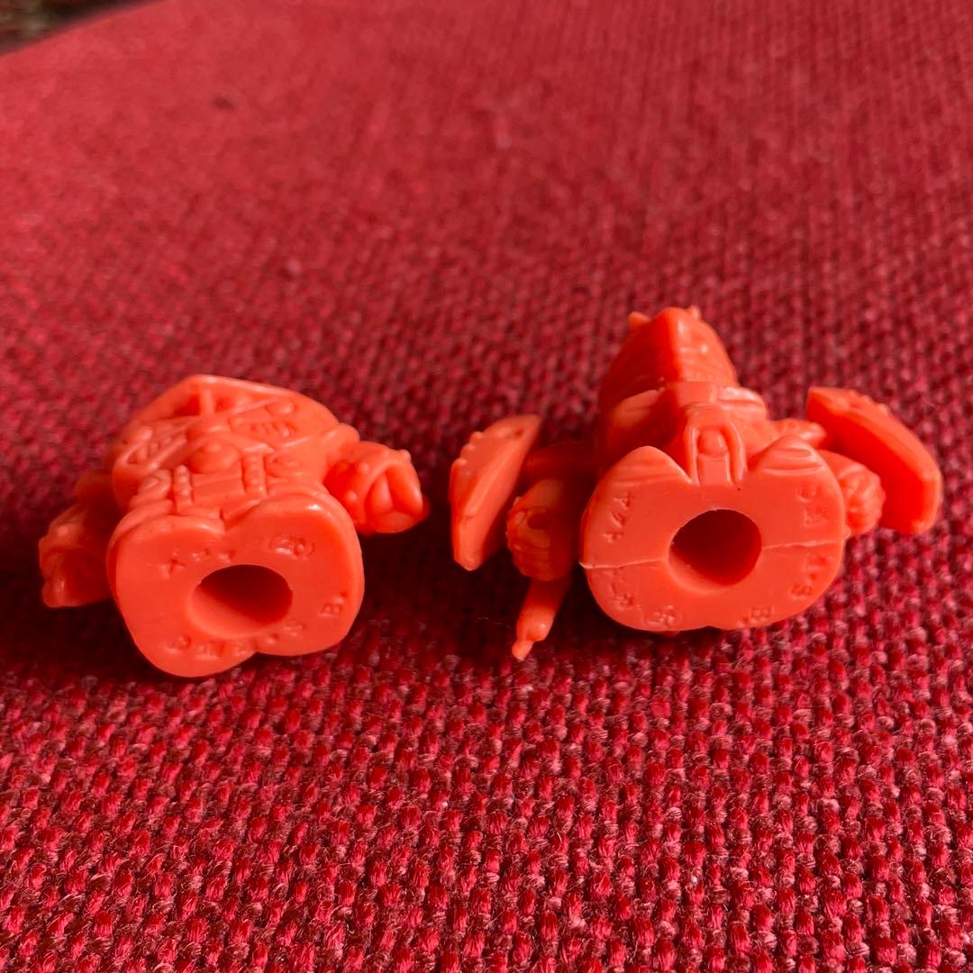 ガン消し SDガンダム 橙 オレンジ 6体セット 武者 - メルカリ