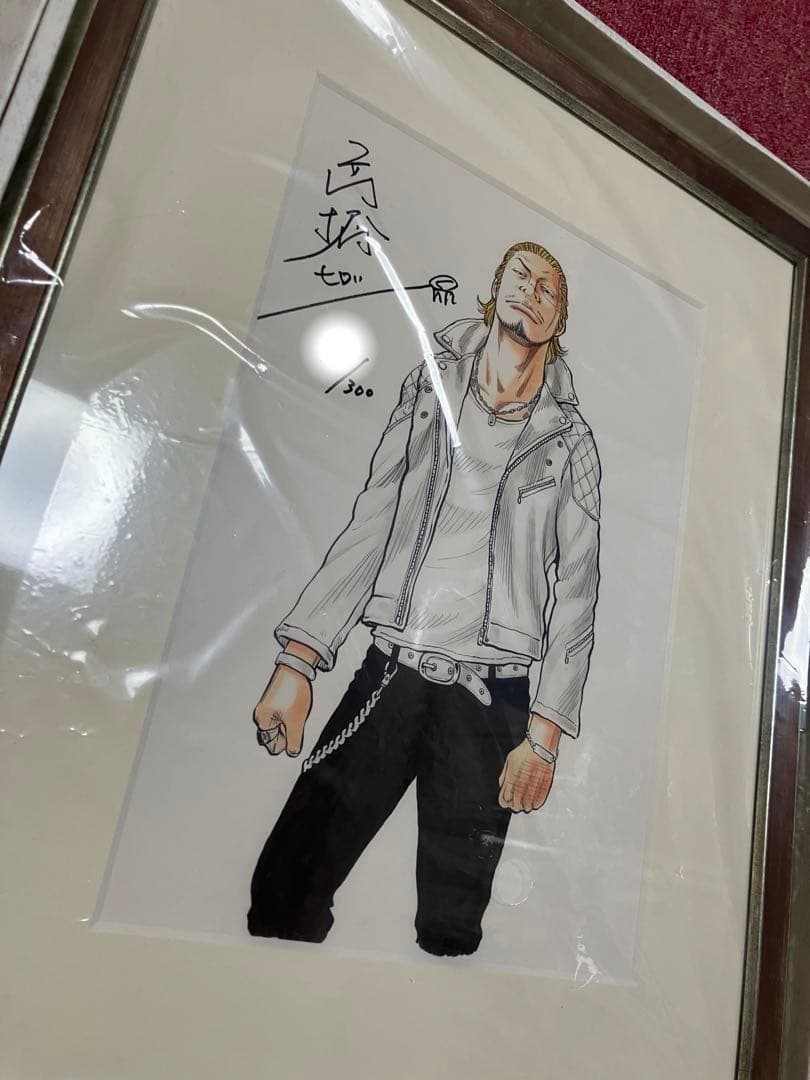 トラヴィス様専用】クローズ 複製原画 高橋ヒロシ サイン入り 河内鉄生