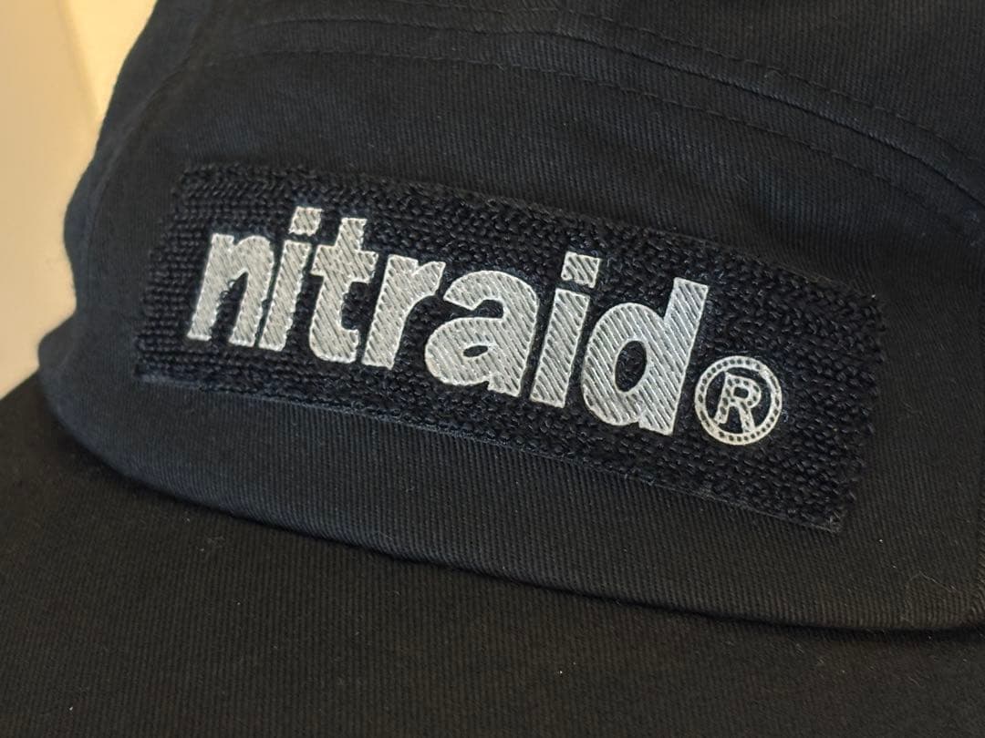 nitraid/帽子/6パネル/キャップ/90's/ニトロ/裏原/ヒップホップ