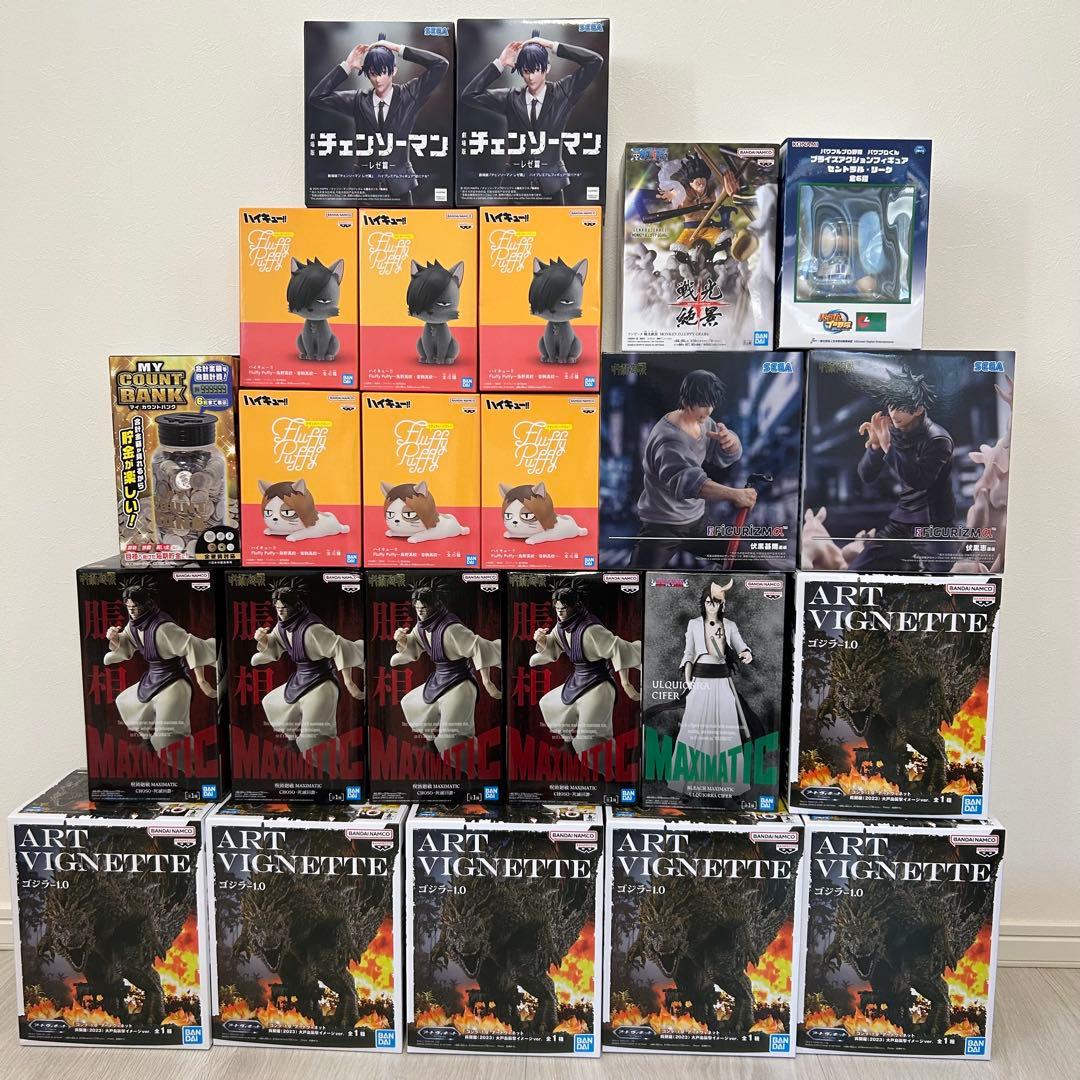 最新プライズフィギュア　まとめ売り　ジャンプ系 ジャンプ系 プライズ フィギュア まとめ売り 怪獣8号 地獄楽 鬼滅の刃