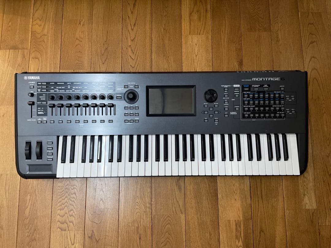 YAMAHA MONTAGE6 montage6 モンタージュ　シンセサイザー YAMAHA MONTAGE M6 61鍵盤 ワークステーション シンセサイザー ヤマハ
