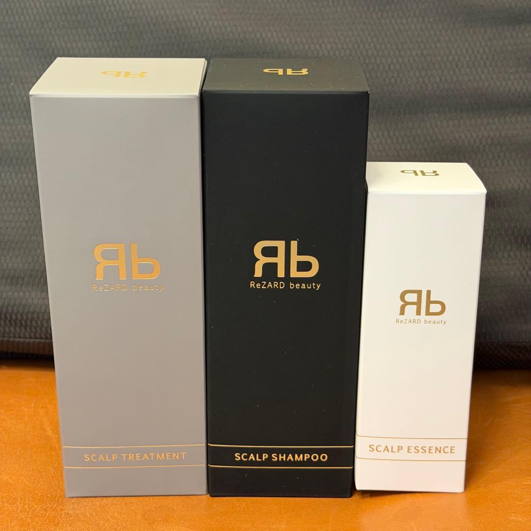 ReZARD beauty スカルプシャンプー、トリートメント、エッセンス