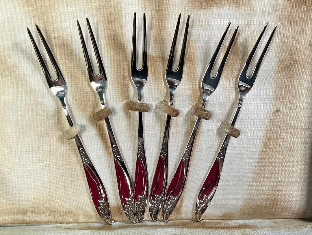 カトラリーセット スプーン6本 フォーク6本 銀製 シルバー850 126g