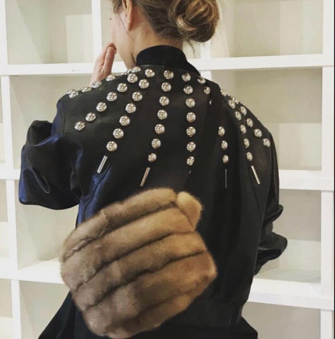 レア　LUDLOW ラドロー　ミンクファー　ボディバッグ