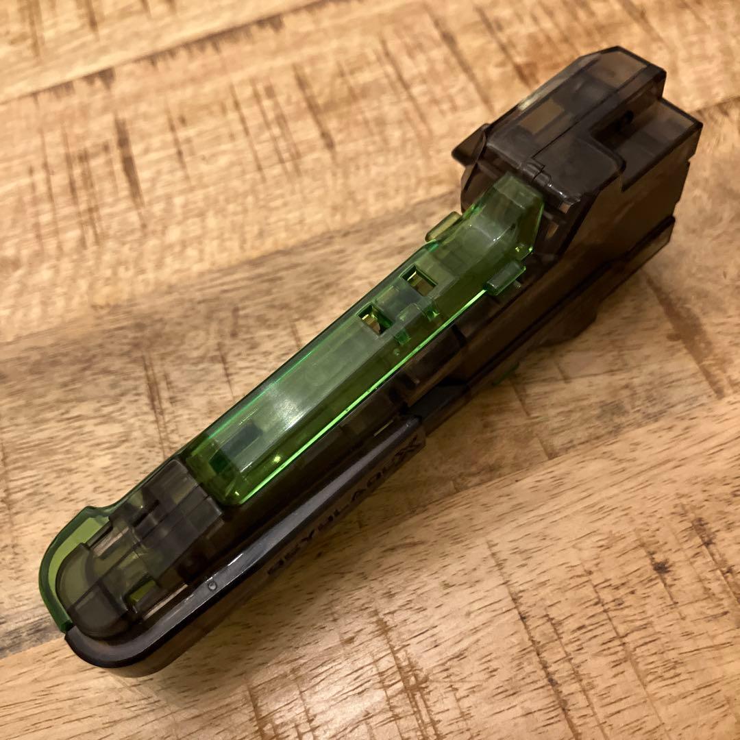 ベイブレードX カスタムグリップ クリアブラックBX-00 ランチャー付