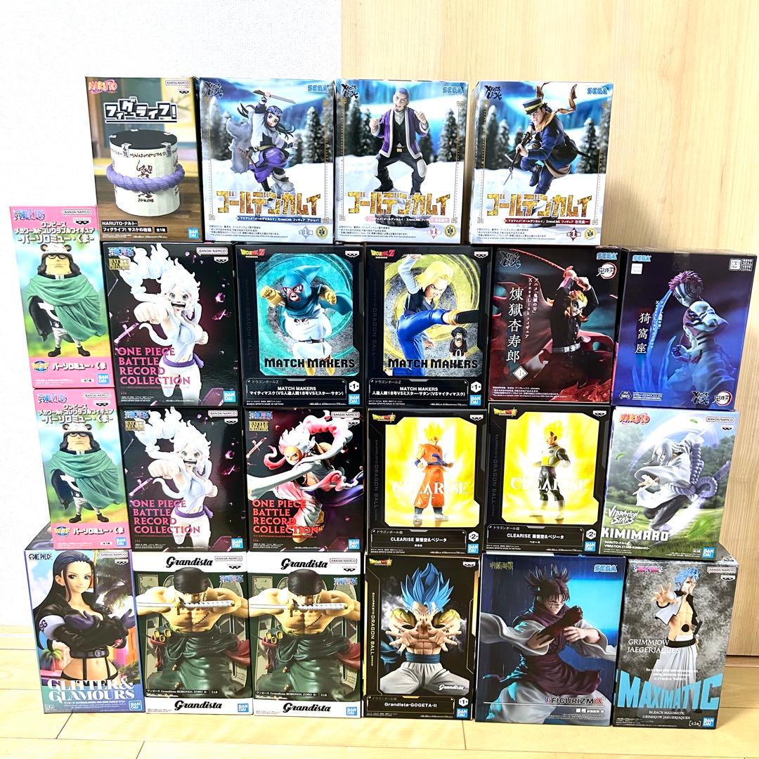 最新　プライズフィギュア　22点　まとめ売り　新品、未開封品