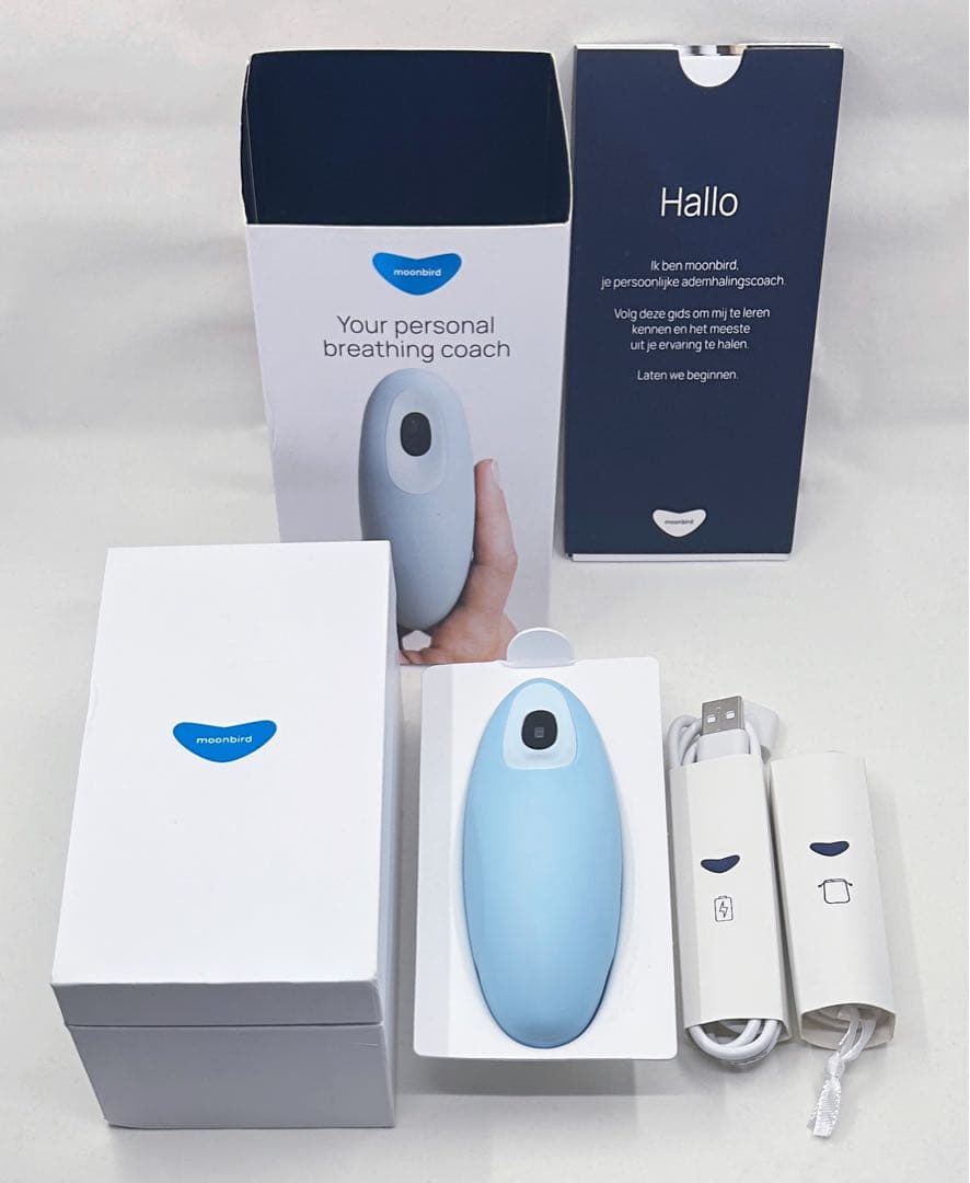 日本未発売■『Moonbird』瞑想ガジェット 呼吸法コーチング+ヘミシンクCD