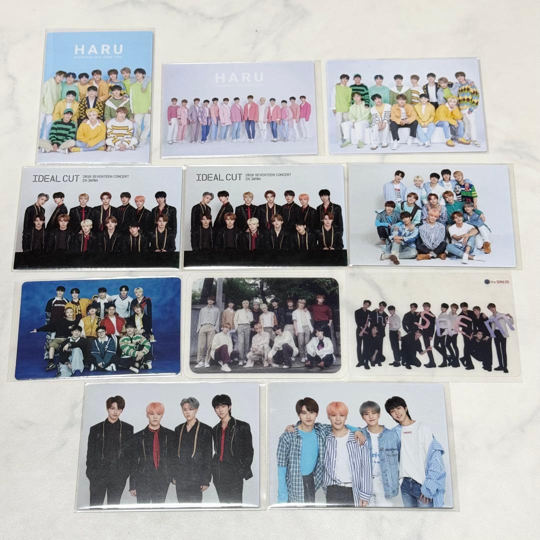 seventeen 集合 トレカ まとめ売り 11枚 セット - メルカリ