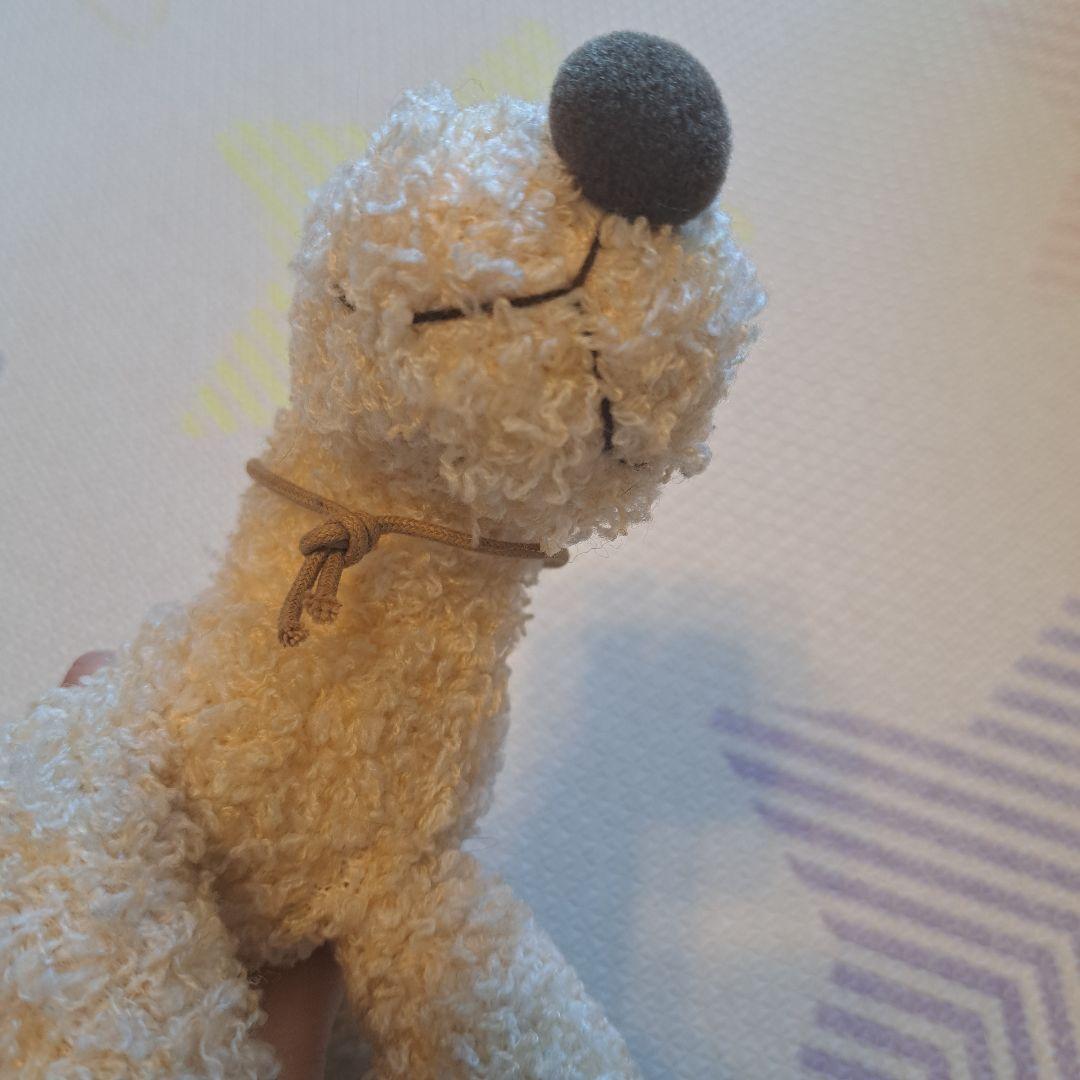 Country Heart Story クリーム色 犬のぬいぐるみ イヌ 白 - メルカリ