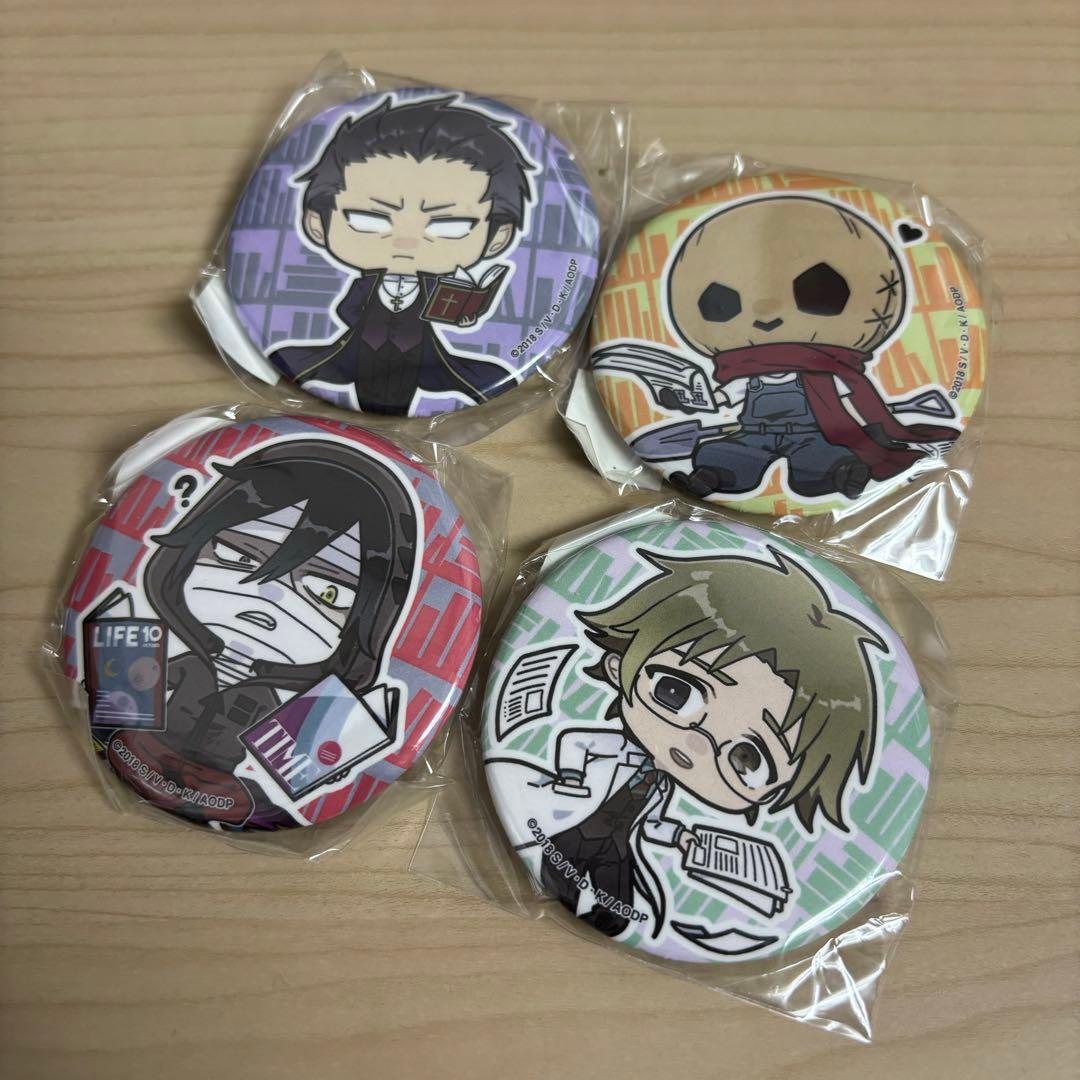 殺戮の天使」缶バッジプラス 〜Time for Reading〜 4種セット - メルカリ