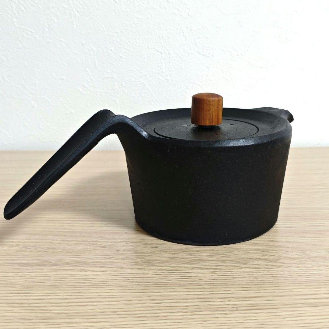 南部鉄器　鉄瓶　スワローポット　0.6L　持ち手セット