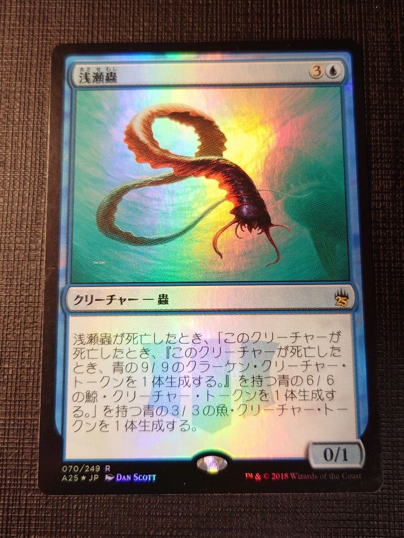 MTG 浅瀬蟲 日本語版FOIL A25 - メルカリ