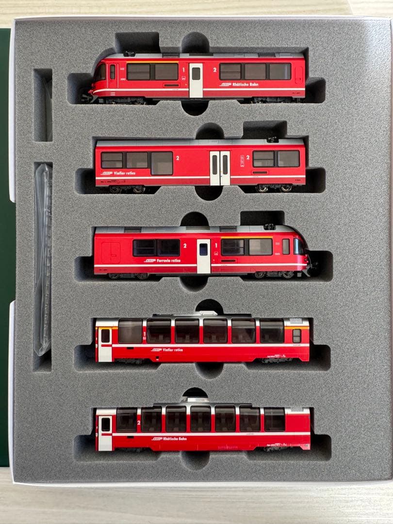 最終値下げ KATO 10-1318 ベルニナ急行 5両セット パーツ未使用 Amazon | KATO 10-1318 レーティッシュ鉄道 ベルニナ急行 5両基本