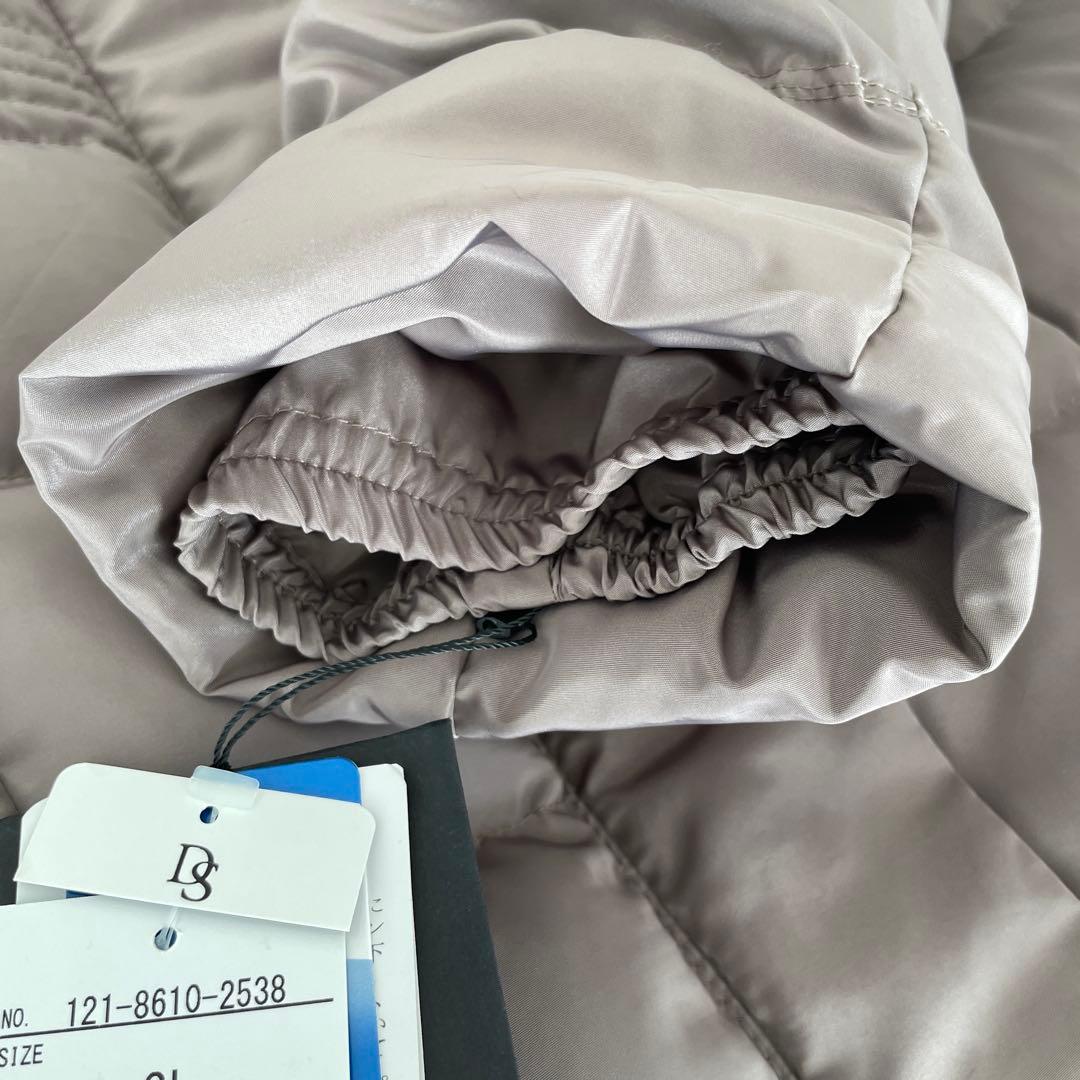 8155【新品】レディースミセス アウター ゆったり3L ダウンコート