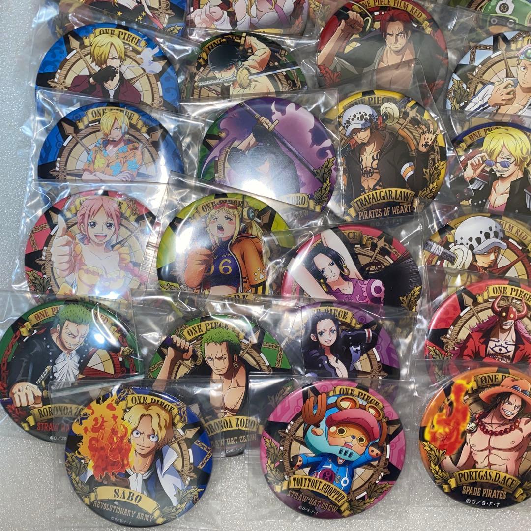ワンピース 輩缶バッジ 54点セット まとめ売り ルフィ エース サボ