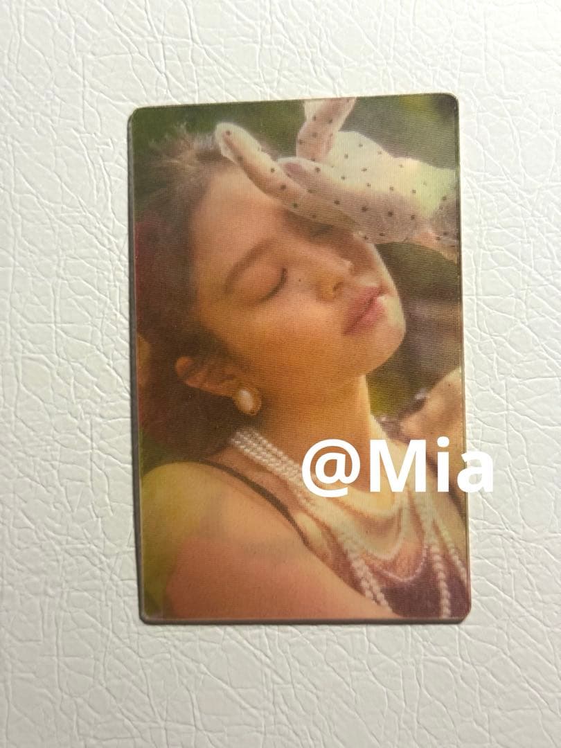 BLACKPINK ジェニ jennie SOLO トレカ レンチキュラー