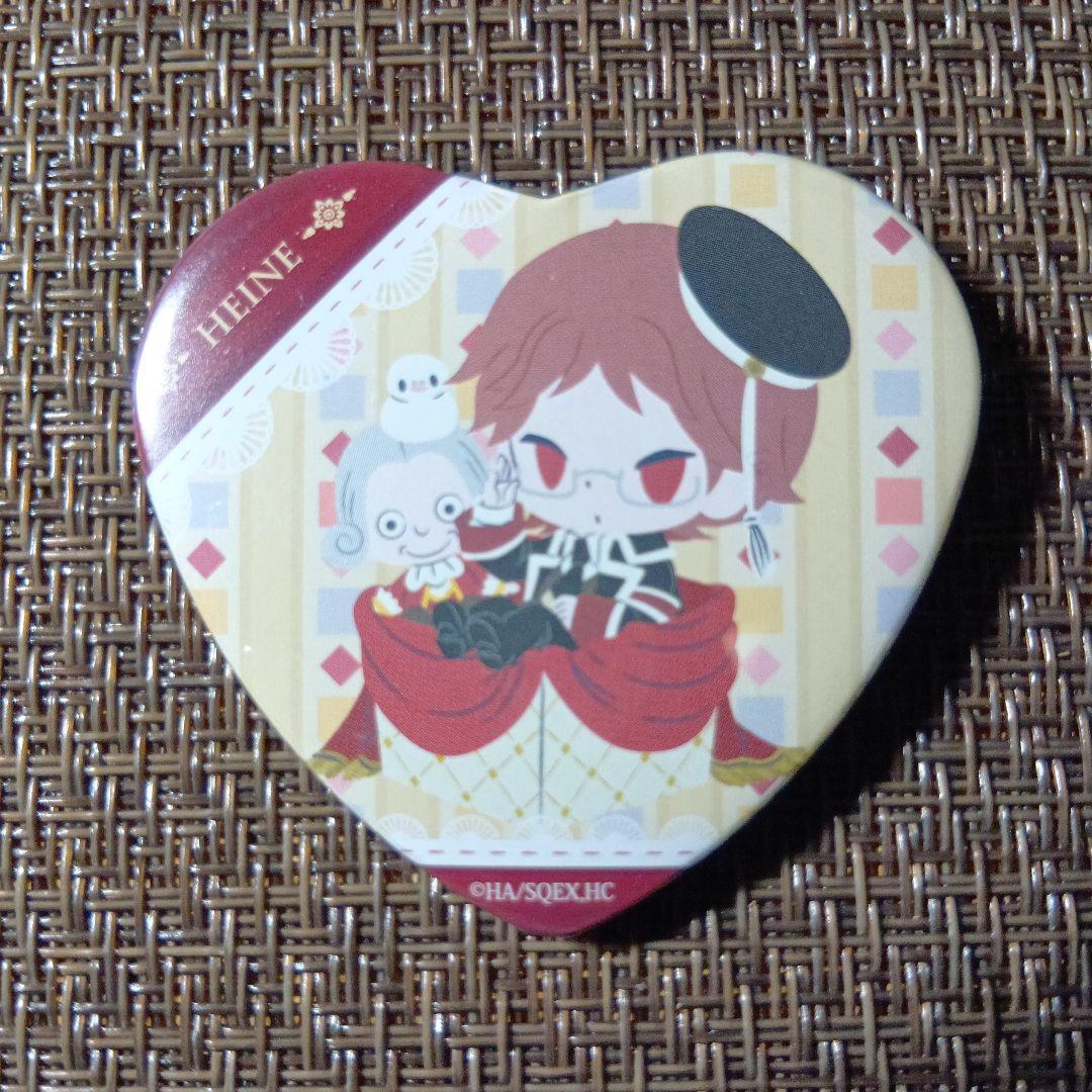 王室教師ハイネ グランツライヒ王国購買所 in 池袋Pパルコ ハート型 缶