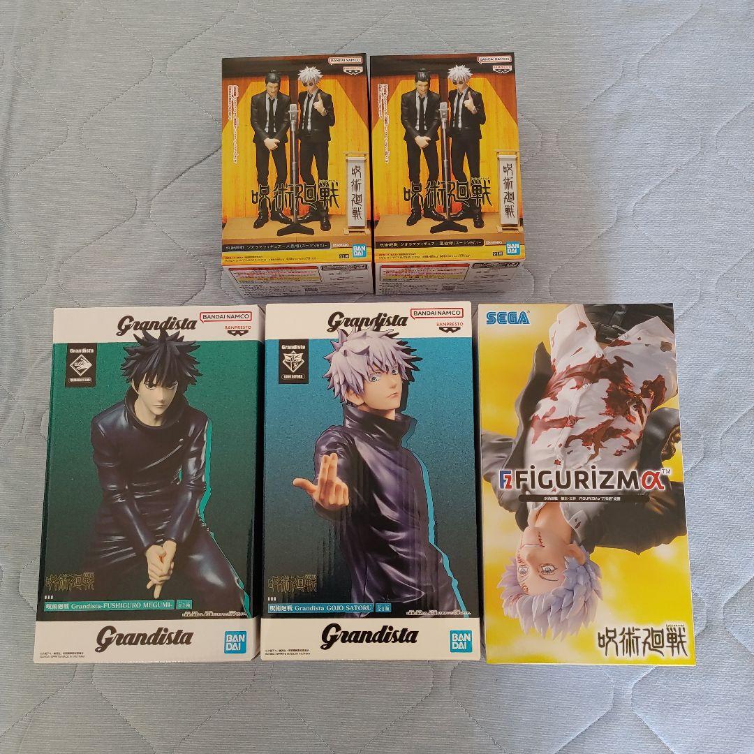 呪術廻戦 Grandista 覚醒 初版 ジオラマ フィギュア 5点セット
