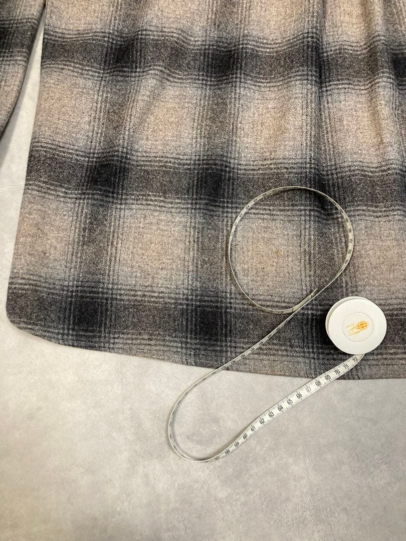 POLYPLOID ウールシャツジャケット シャドーチェック 24AW - メルカリ