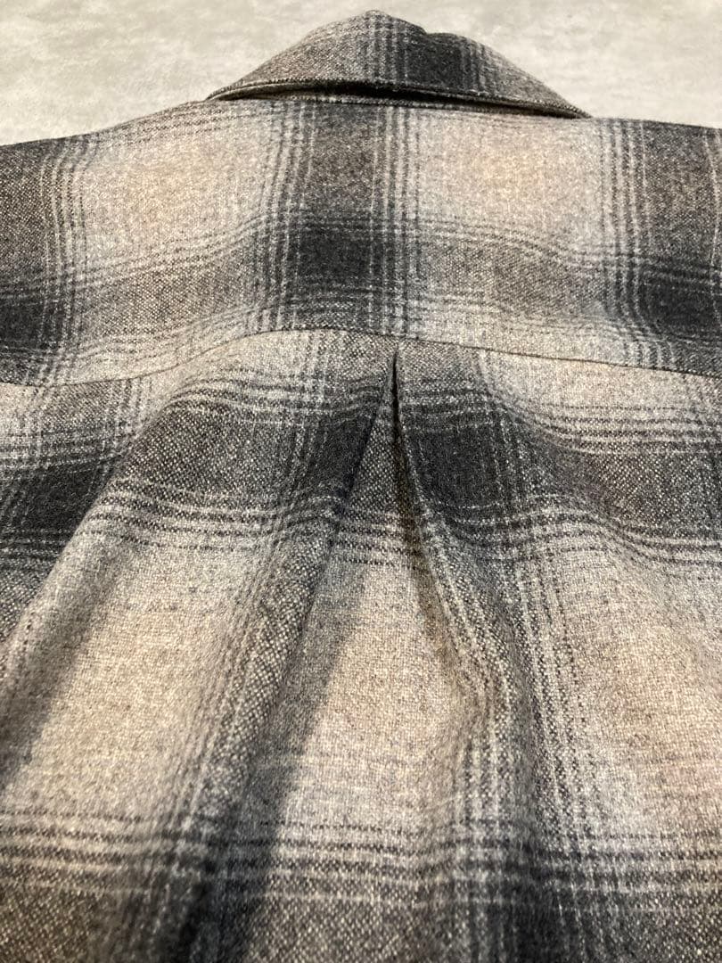 POLYPLOID ウールシャツジャケット シャドーチェック 24AW - メルカリ