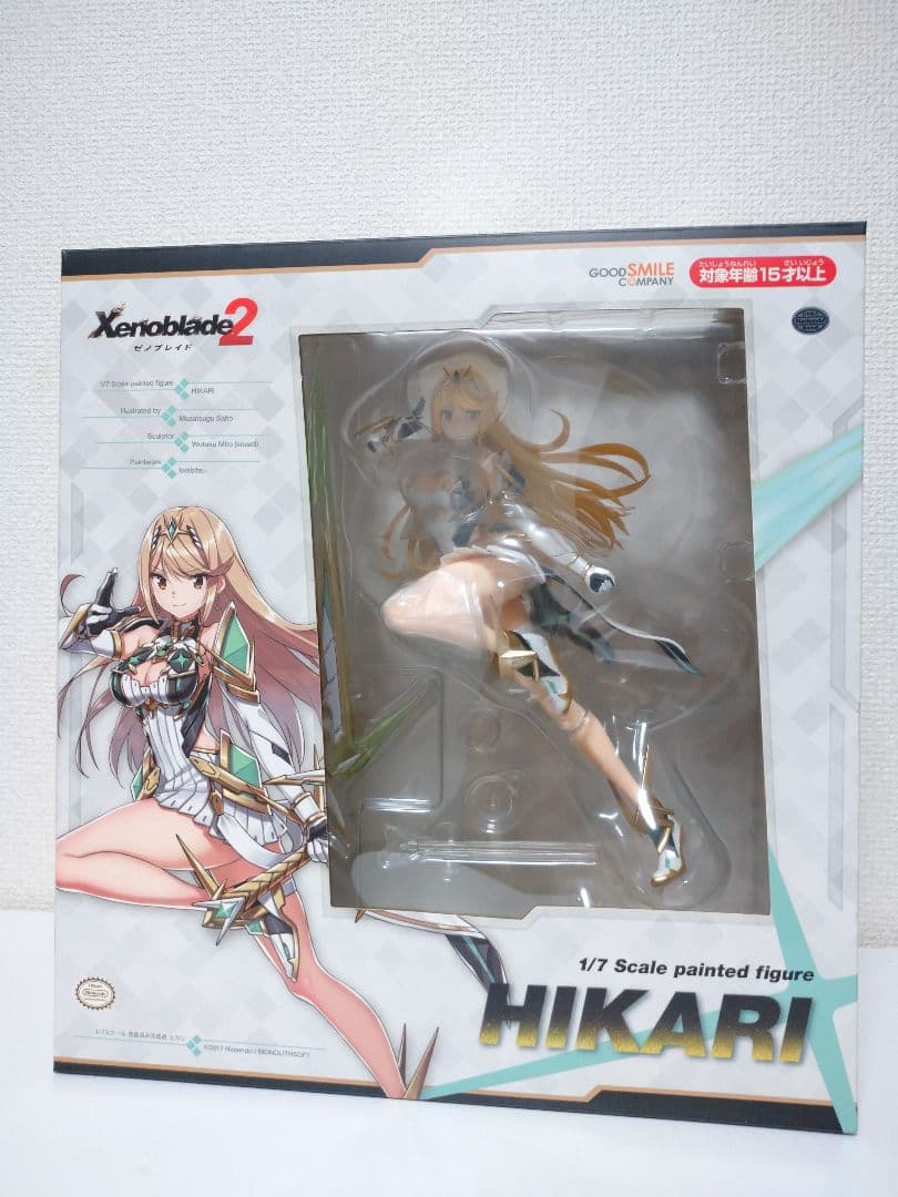 「新品未使用」ゼノブレイド２ ヒカリ 1/7スケールフィギュア グッドスマイルカンパニー ゼノブレイド2 ヒカリ フィギュア 1/7