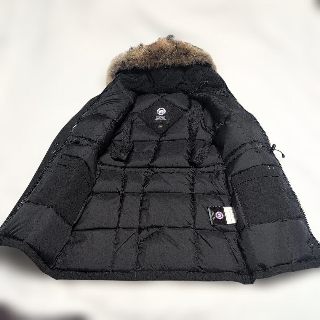 カナダグース 3037LA ヴィクトリアパーカー 黒 Sサイズ - メルカリ