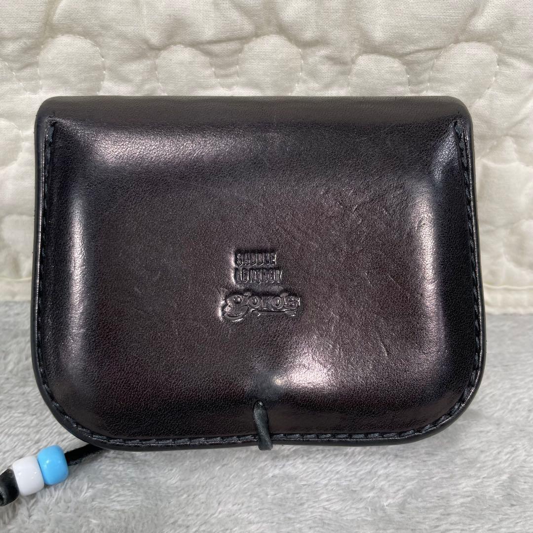 goro's ゴローズ コンチョ付き 角型 小銭入れ コインケース ブラック