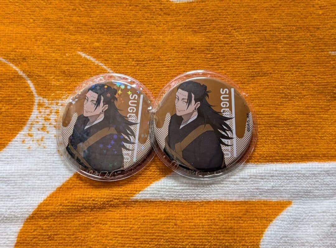 呪術廻戦 夏油傑 羂索 缶バッジ ① - メルカリ
