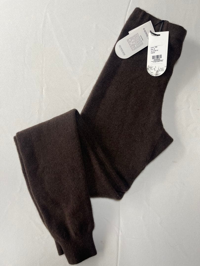 モンゴル高級ブランド　ゴヨール　ヤクウール100%レギンス