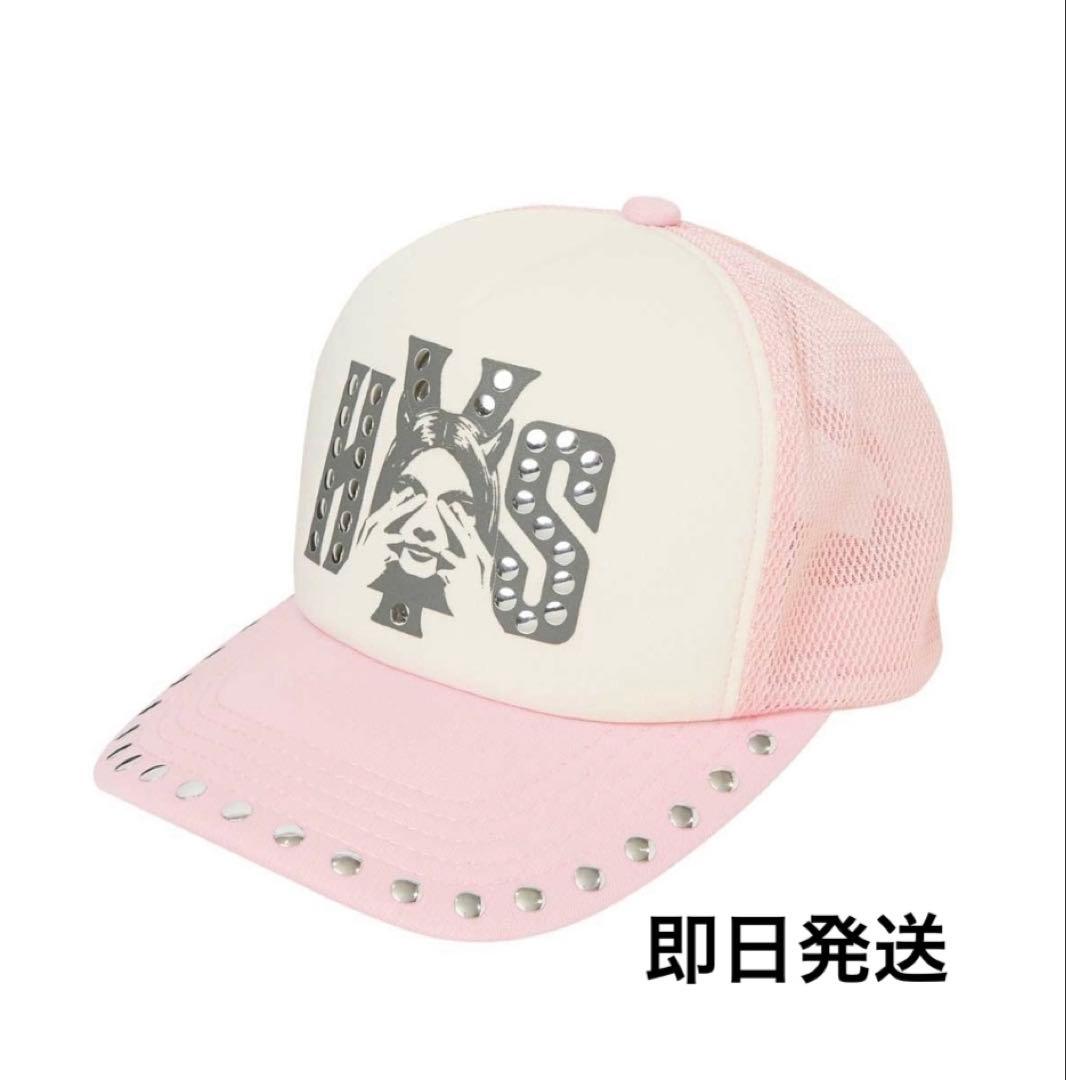 HYSTERIC GLAMOUR SEE NO EVIL スタッズ キャップ