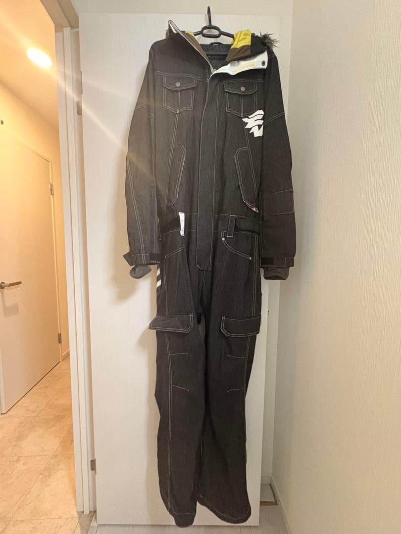 ESTIVO スノーボードウェア メンズ M つなぎ デニム風