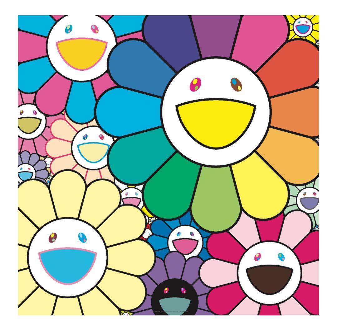 村上隆 お花がいっぱいポスター zingaro kaikaikiki 11月14日(木)12時よりWEBショップにて、村上隆新作ポスター『カゴに