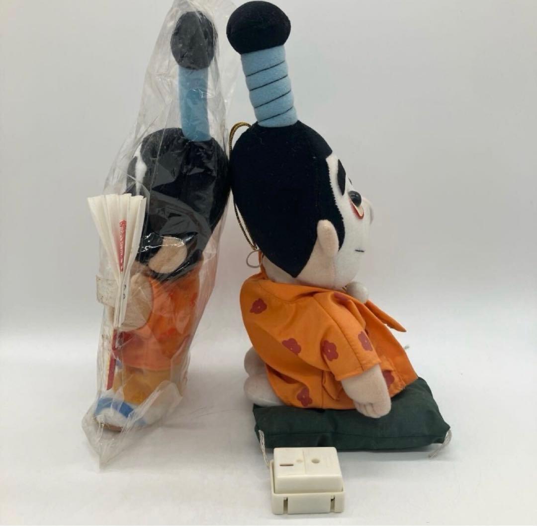 志村けん ぬいぐるみ おしゃべり 人形 バカ殿 当時物 ジャンク 動作