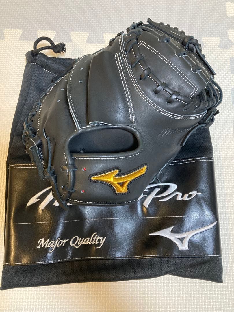 モ*ン様 MizunoPro 軟式野球キャッチャーミット　會澤翼型
