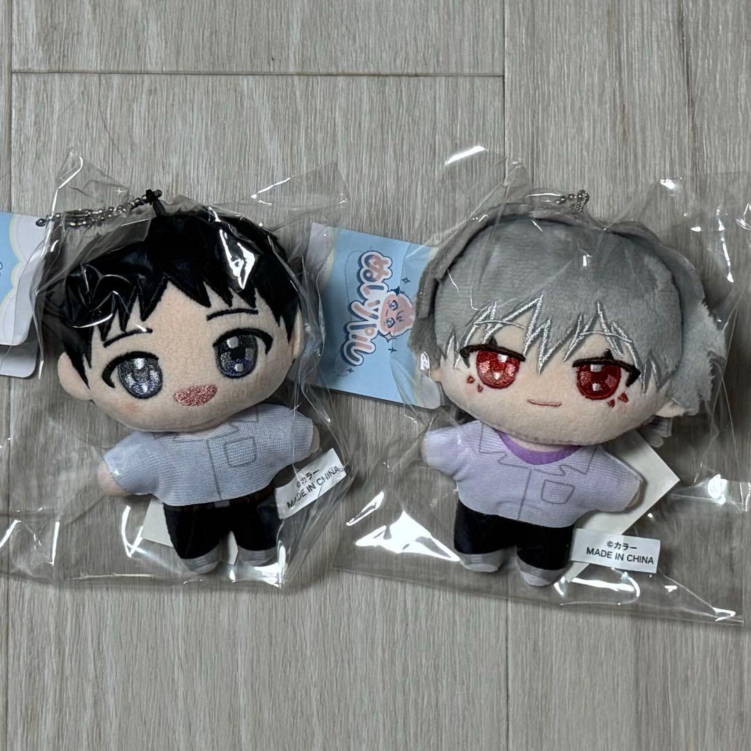 エヴァンゲリオン ぬいパル 碇シンジ 渚カヲル - メルカリ