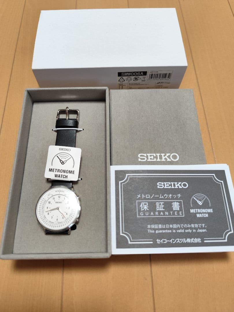 SEIKO METRONOME WATCH SMW006A 【新品・未使用】 SEIKO Metronome Watch Standard Line Color Monotone SMW006A -New
