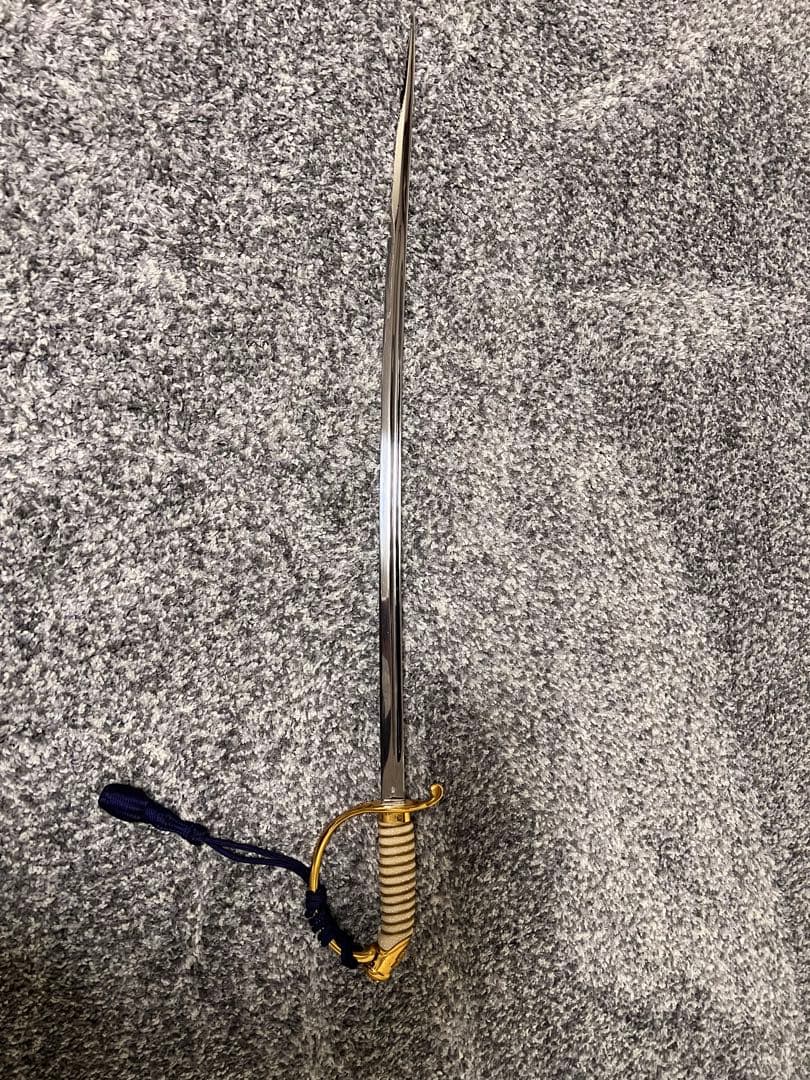 第二次世界大戦以前の自衛隊 指揮刀 サーベル 軍刀 日本刀 全長約90cm