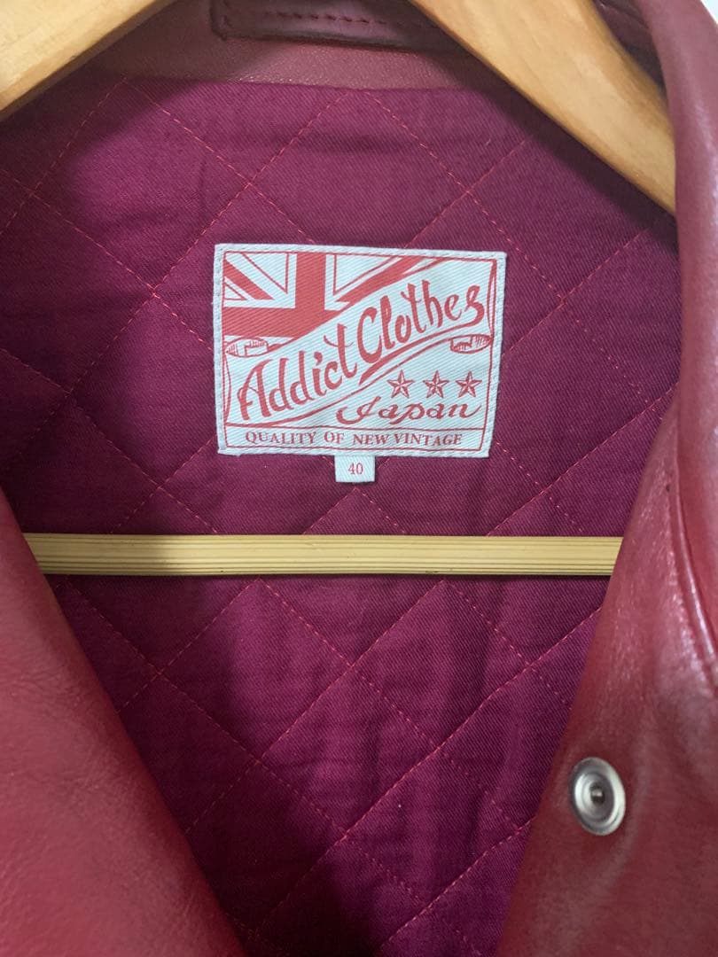 アディクトクローズ 廃盤品 ワインレッド 日本製 サイズ40 茶芯 - メルカリ