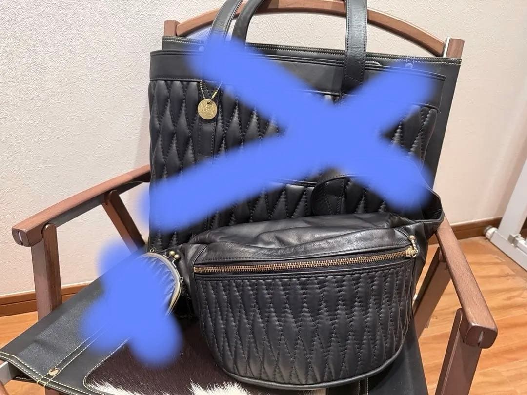 【レア物】BACKDROP Leathers ウエストバッグ ダイヤ ウエストバッグ BACKDROP Leathers DIA WAISTBAG 本革 バイカー